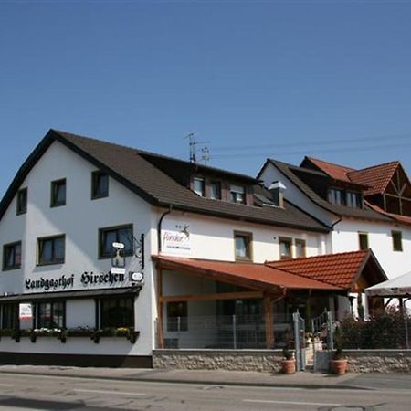 Hotel - Restaurant Hirschen - Werneths Landgasthof Beim Europa- Park Rust Rheinhausen Exteriör bild